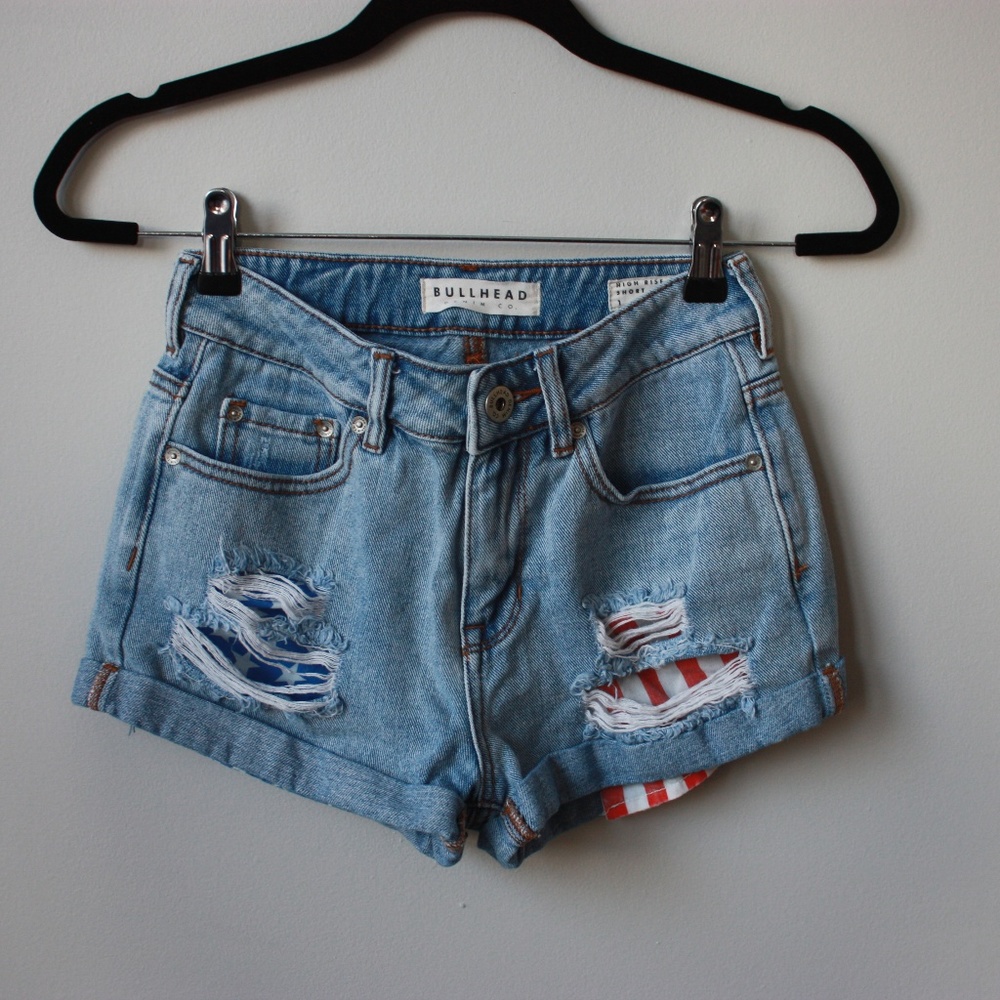 Bullhead Denim Co. High Waist Shorts